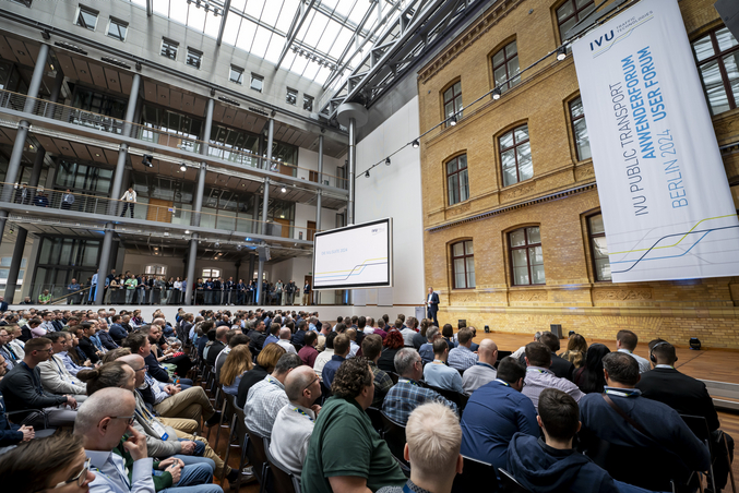 Begrüßung zum IVU Anwenderforum 2024 in der Telekom Hauptstadtrepräsentanz in Berlin