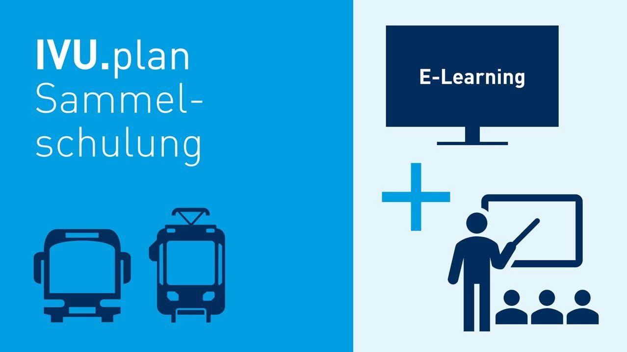 IVU.plan-Sammelschulung zu Netz-, Fahr-, Umlauf- und Dienstplanung in Bus- und Straßenbahnbetrieben - online und in Präsenz