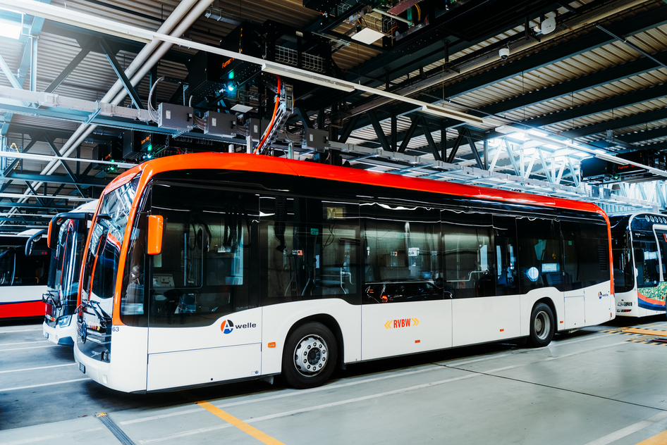 IVU Traffic Technologies – RVBW Elektrobus Lademanagement Depot