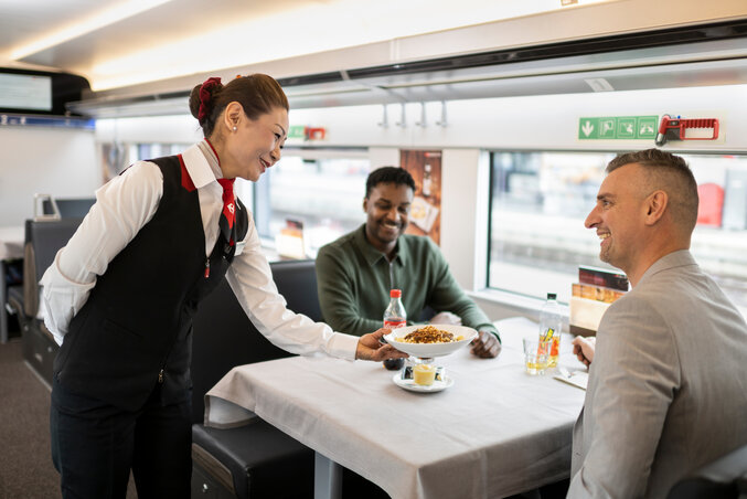 Elvetino AG disponiert Cateringpersonal für Speisewagen mit IVU.rail