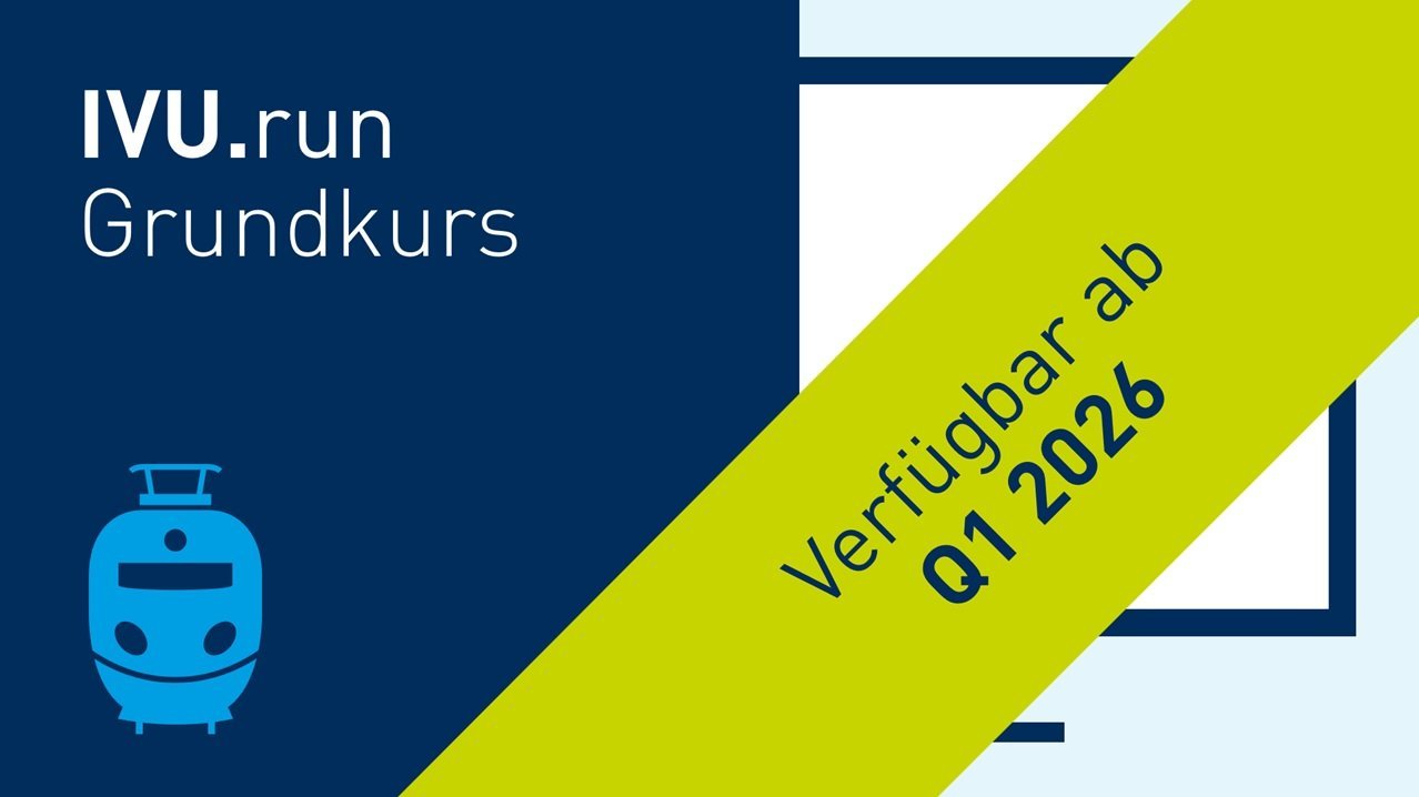 IVU.run Grundkurs - Schulung zu Umlaufplanung in Eisenbahnbetrieben
