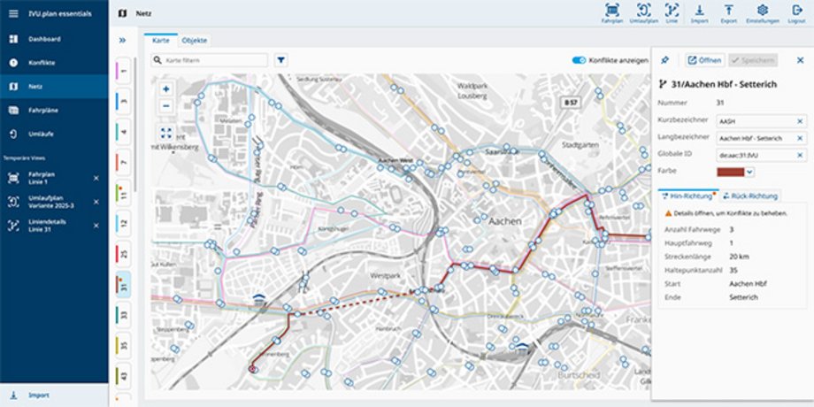 IVU.plan [essentials] - das webbasierte Planungstool für Verkehrsunternehmen