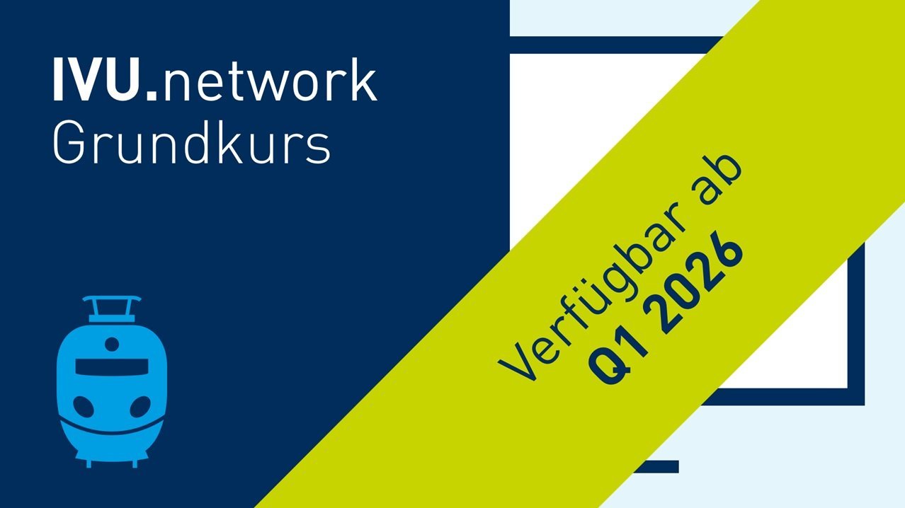 IVU.network Grundkurs - Schulung zu Netzplanung in Eisenbahnbetrieben