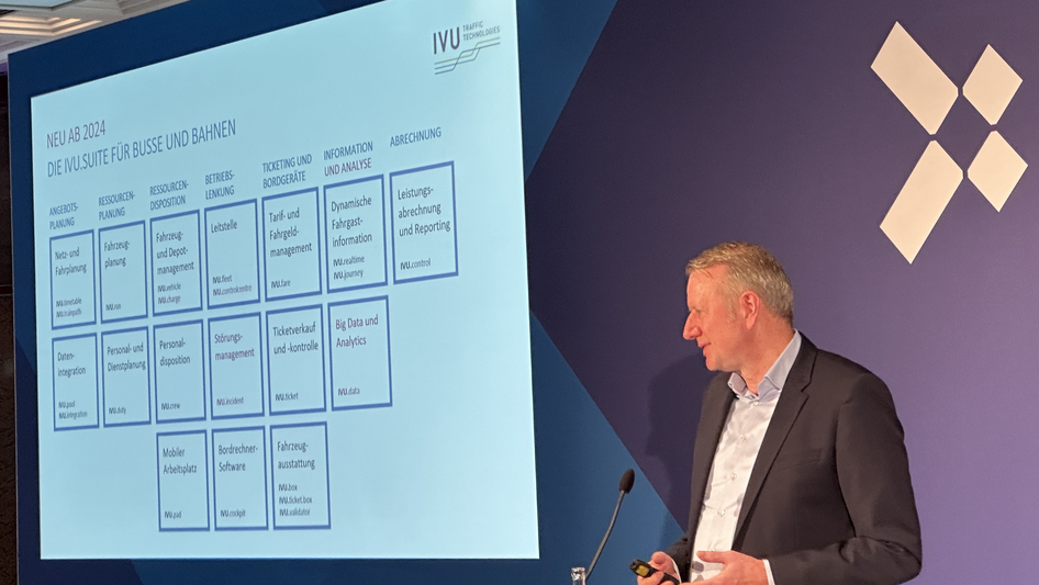 Martin Müller-Elschner, CEO der IVU Traffic Technologies AG, beim Eigenkapitalforum 2024 