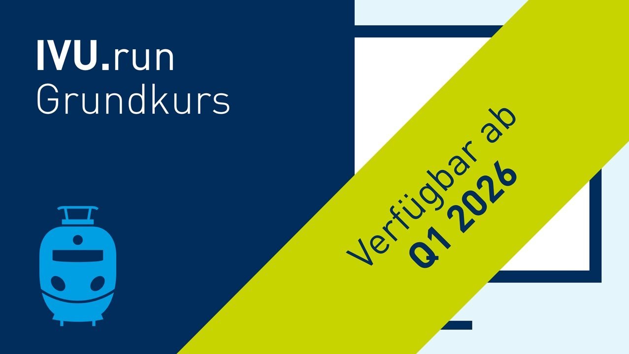 IVU.run Grundkurs - Schulung zu Umlaufplanung in Eisenbahnbetrieben