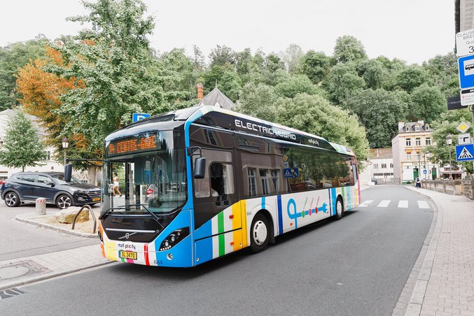 IVU Traffic Technologies AG - AVL Autobus de la Ville de Luxembourg Depotmanagement Lademanagement Elektrobusflotte